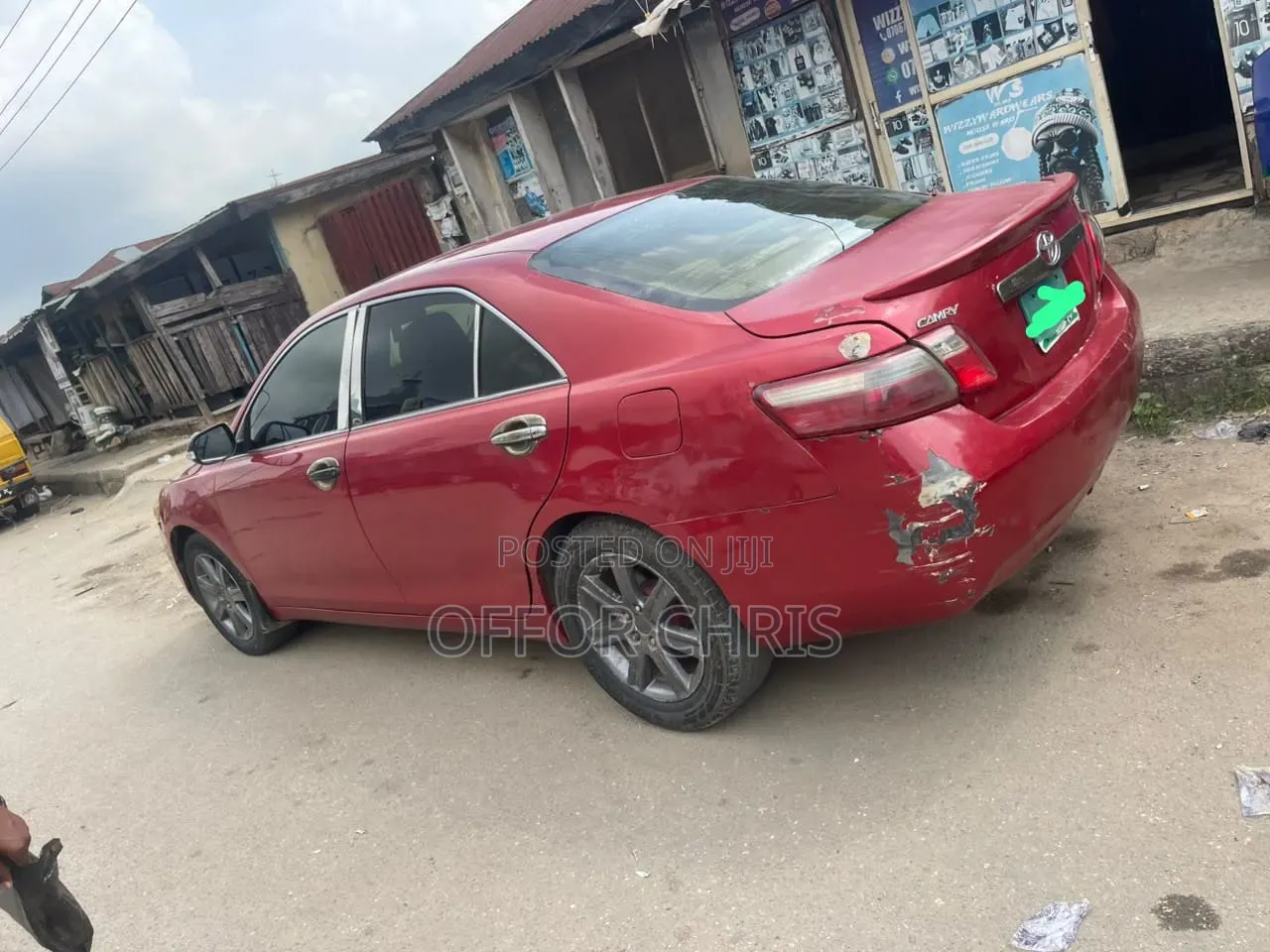 Toyota Camry 2008 Red