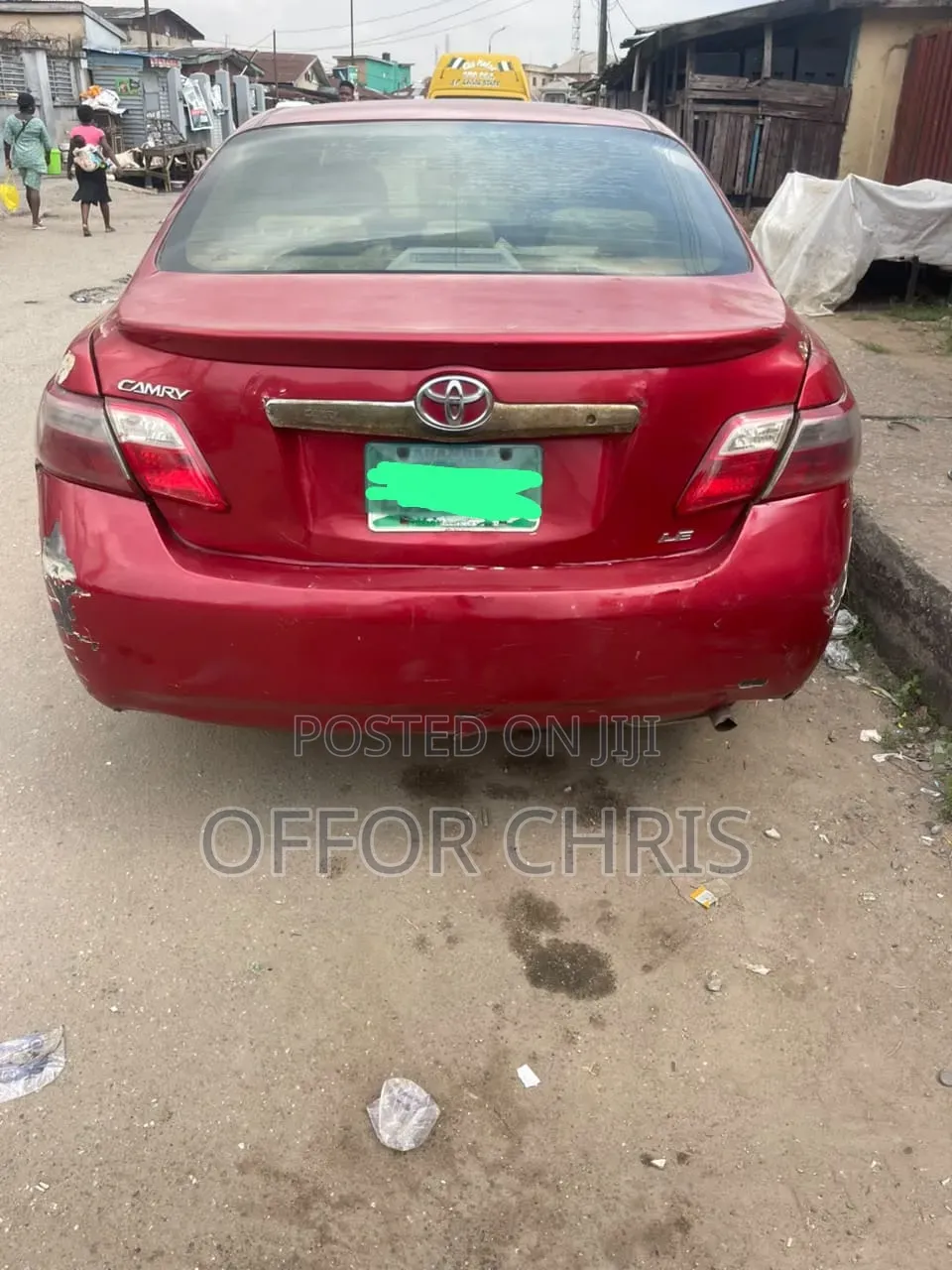 Toyota Camry 2008 Red