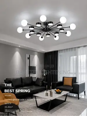 Household Living Room Chandelier Light by 16