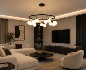 Modern Luxury Chandelier for Homes ,Luxury Space Size 700mm by 14 Ball