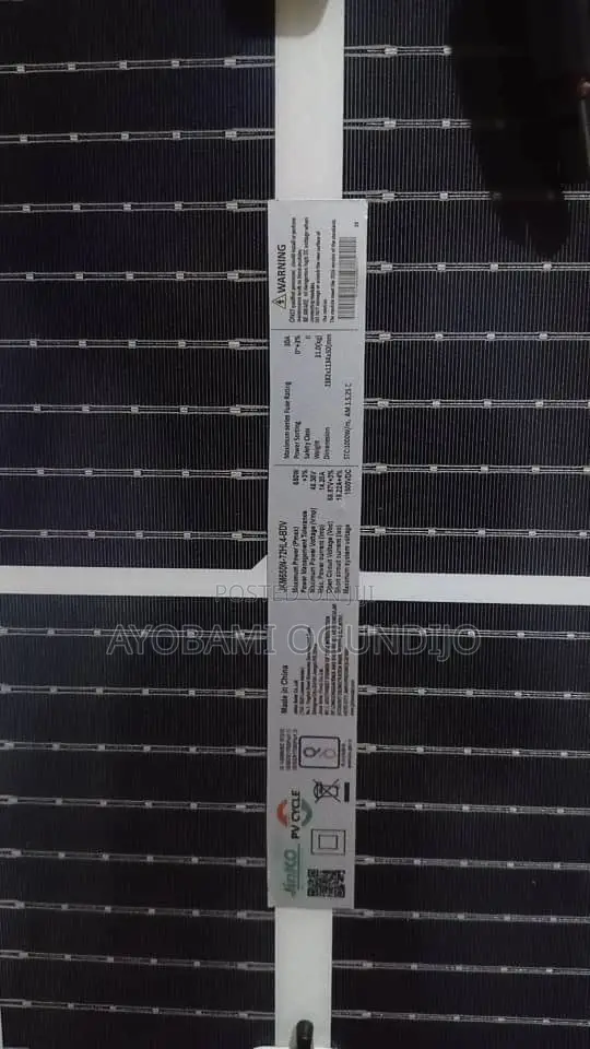 Jinko Bifacial Solar Panel
