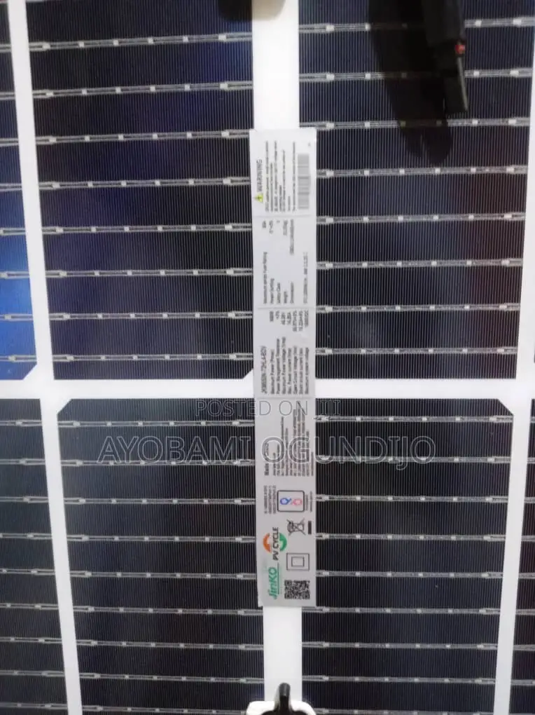 Jinko Bifacial Solar Panel