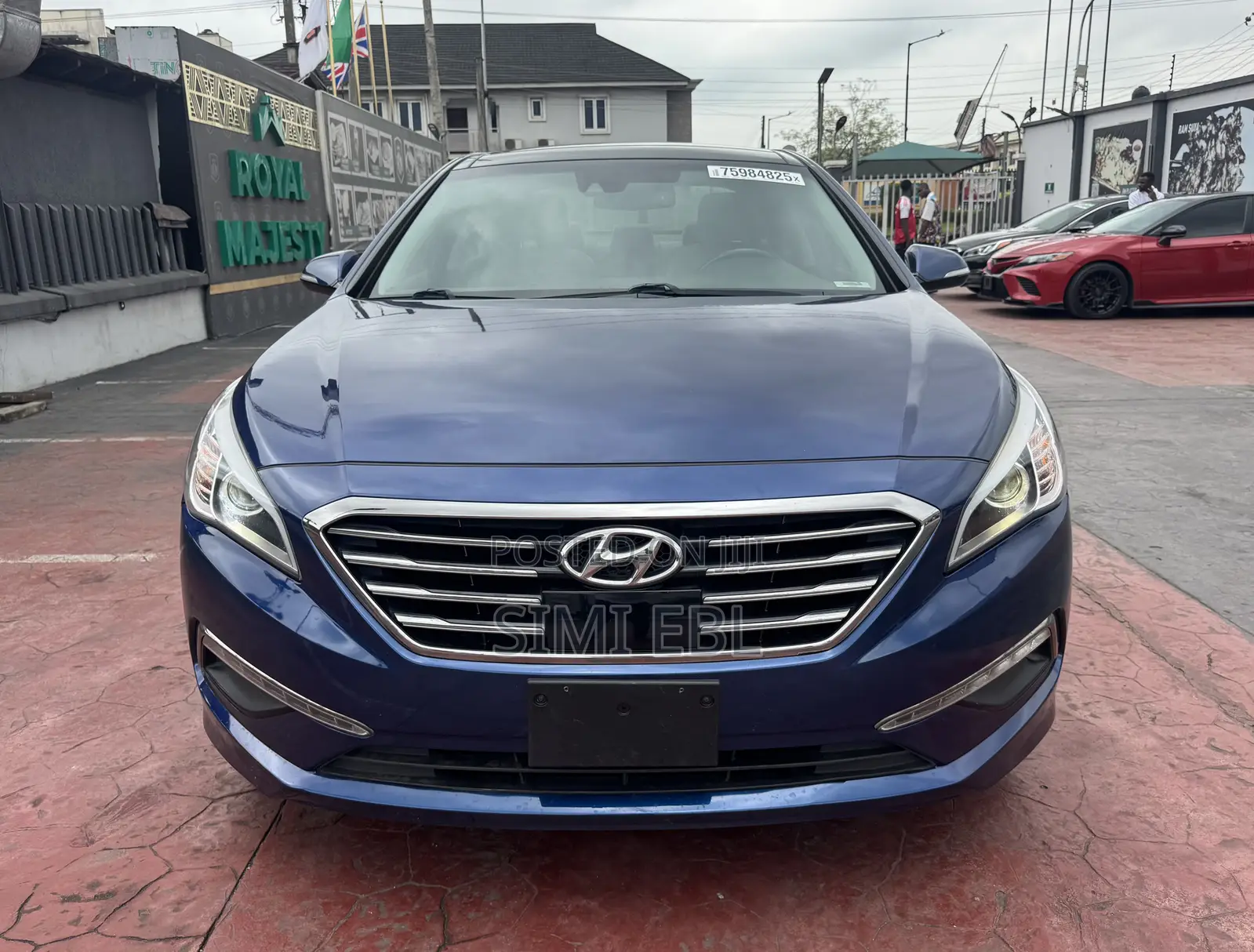 Hyundai Sonata 2015 Blue