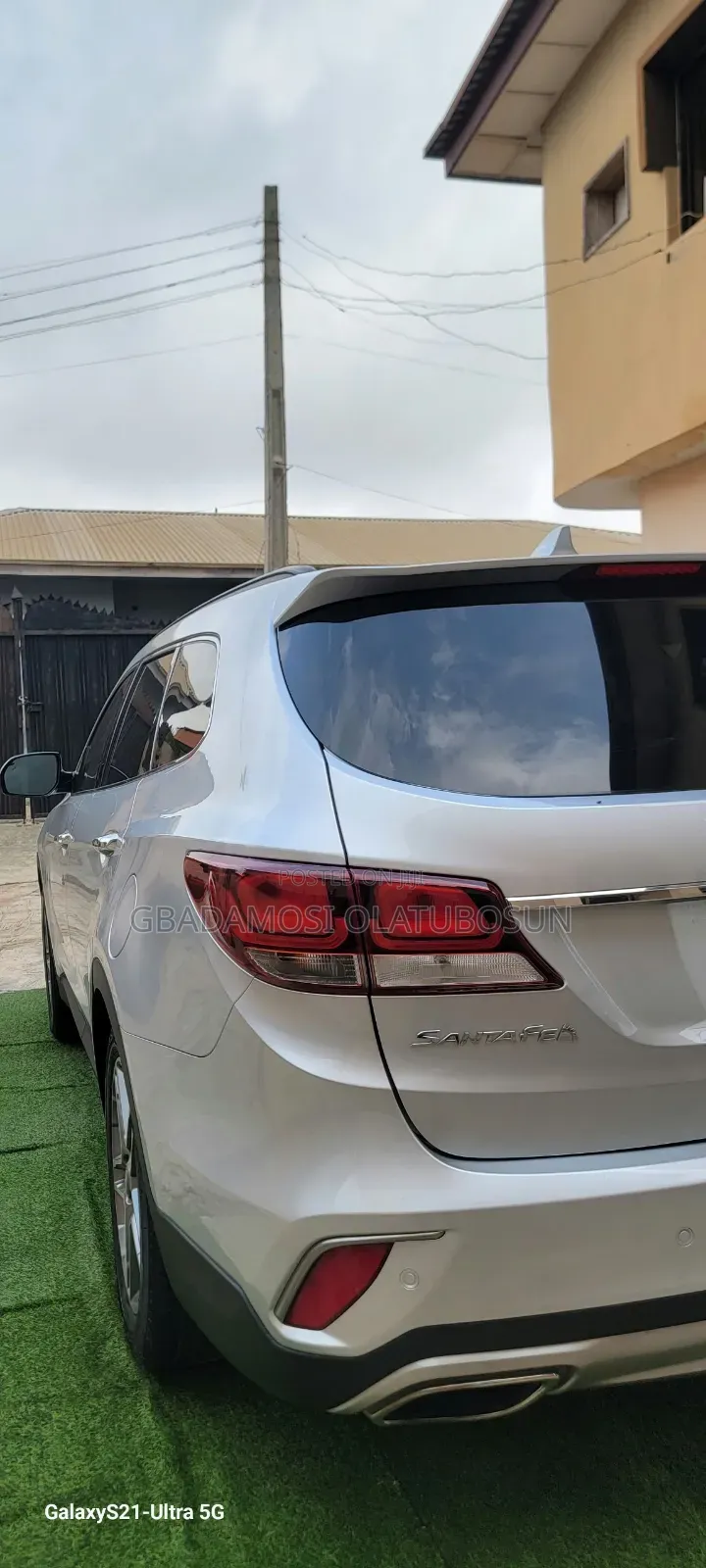 Hyundai Santa Fe Limited AWD 2016 Silver
