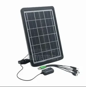 Mini Solar Panel Charger for Phones, Power Banks & Rechargeable Lamps