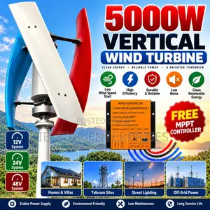 10,000W Vertical Wind Power — Take Control of Your Energy