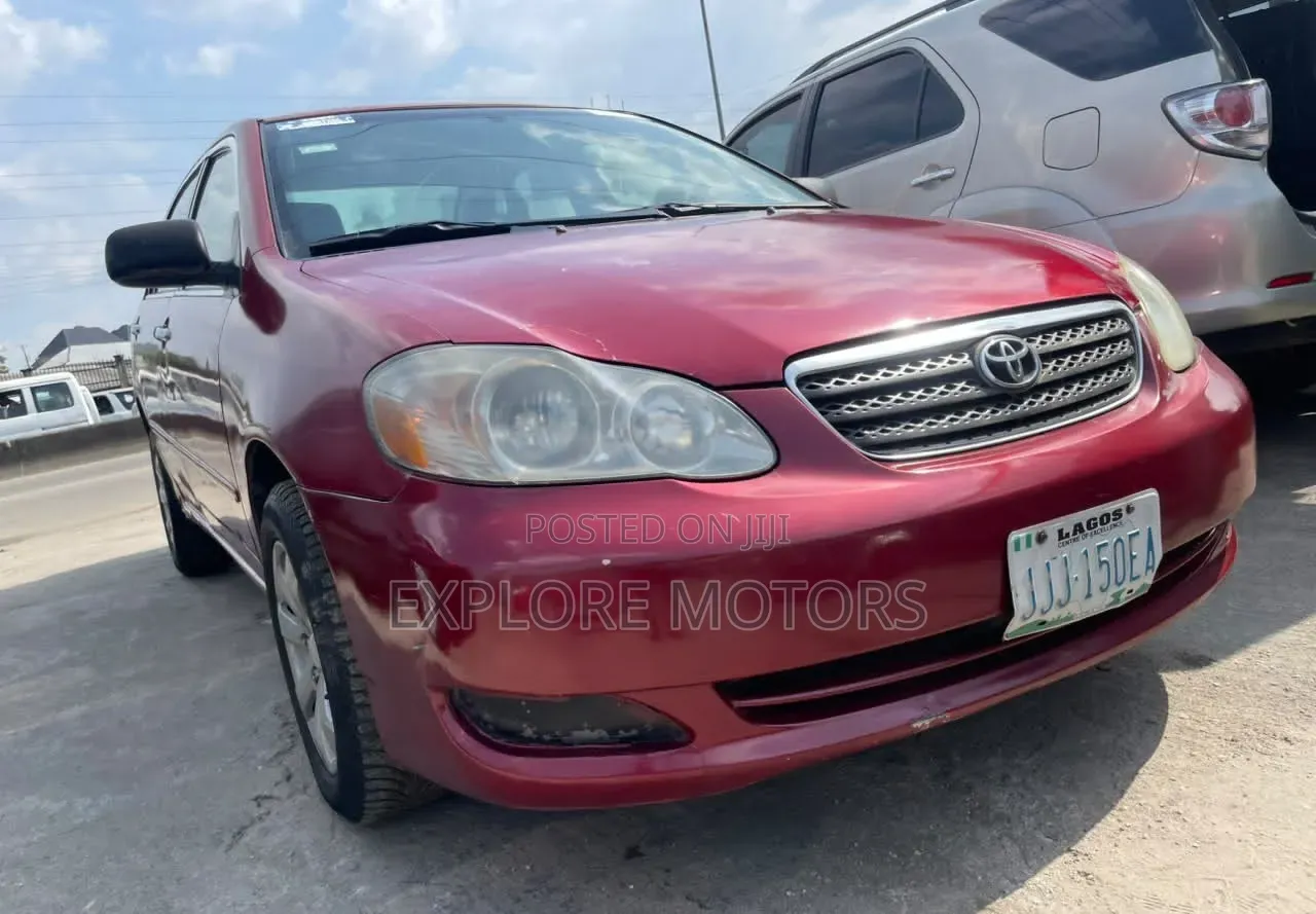 Toyota Corolla 2005 Red