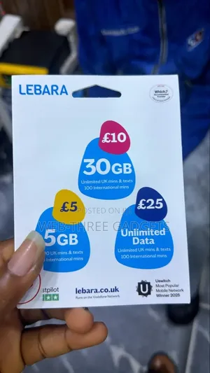 Lebara UK Sim Card. UK Number