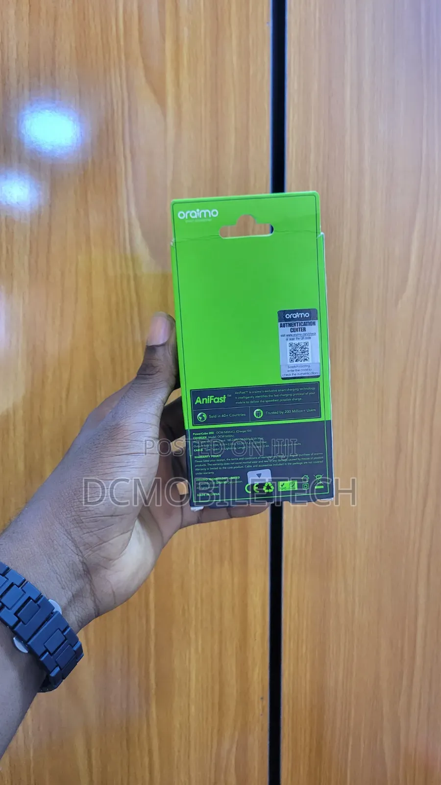 Oraimo 20w Fast Charger