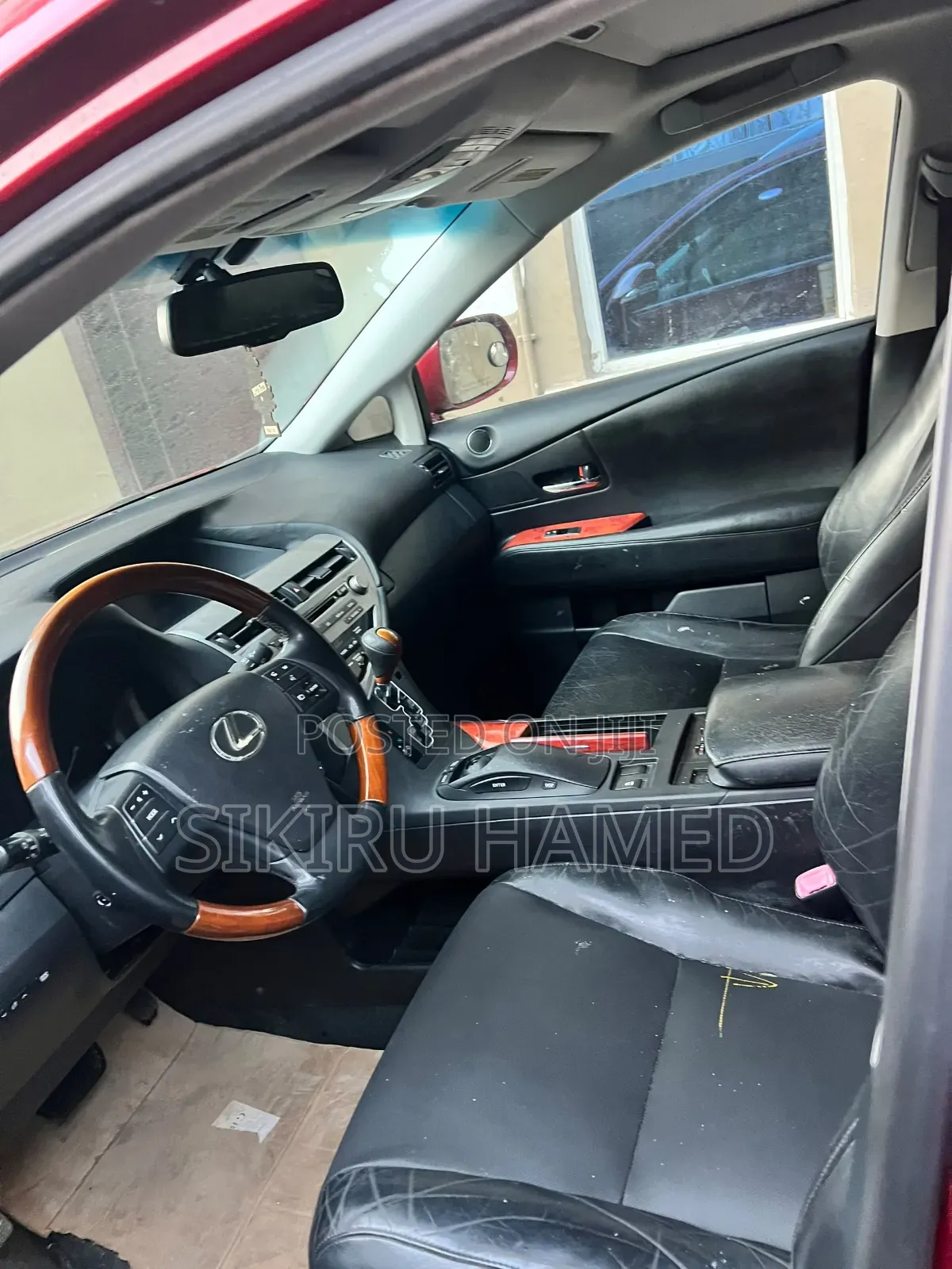 Lexus RX 350 2010 Red