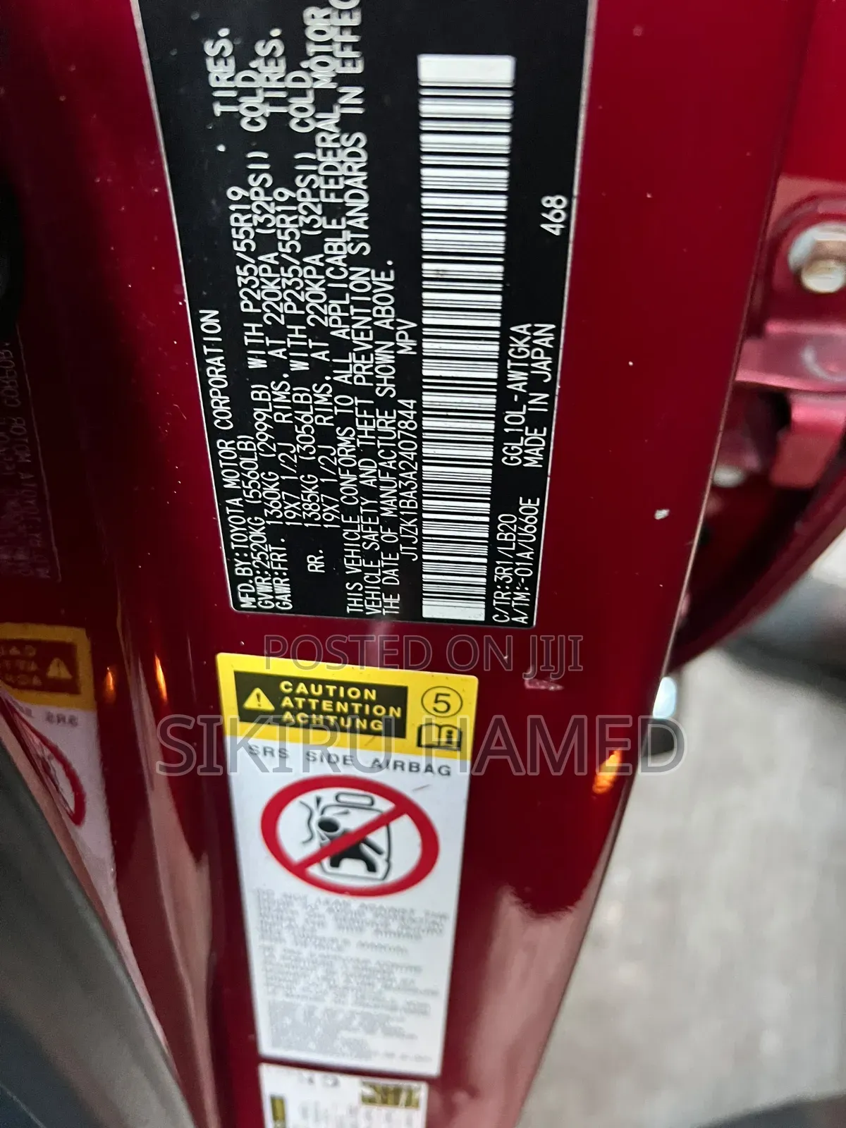 Lexus RX 350 2010 Red