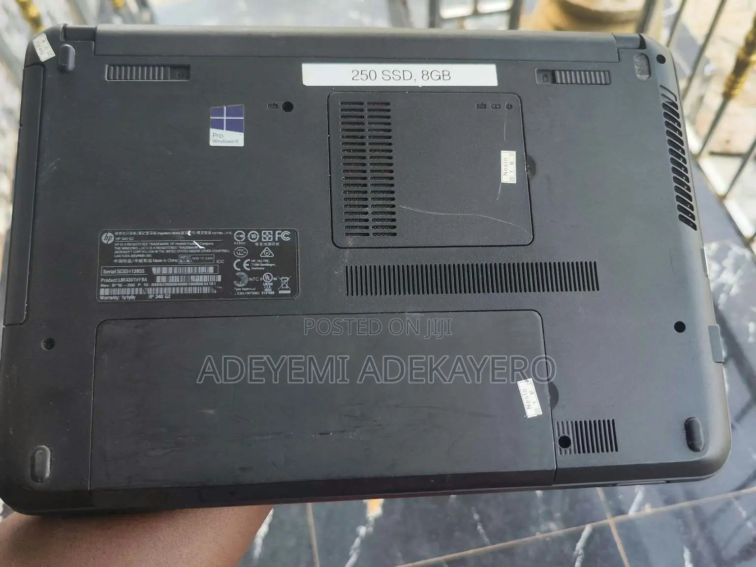 Laptop HP 340s 8GB Intel Core i5 HDD 512GB
