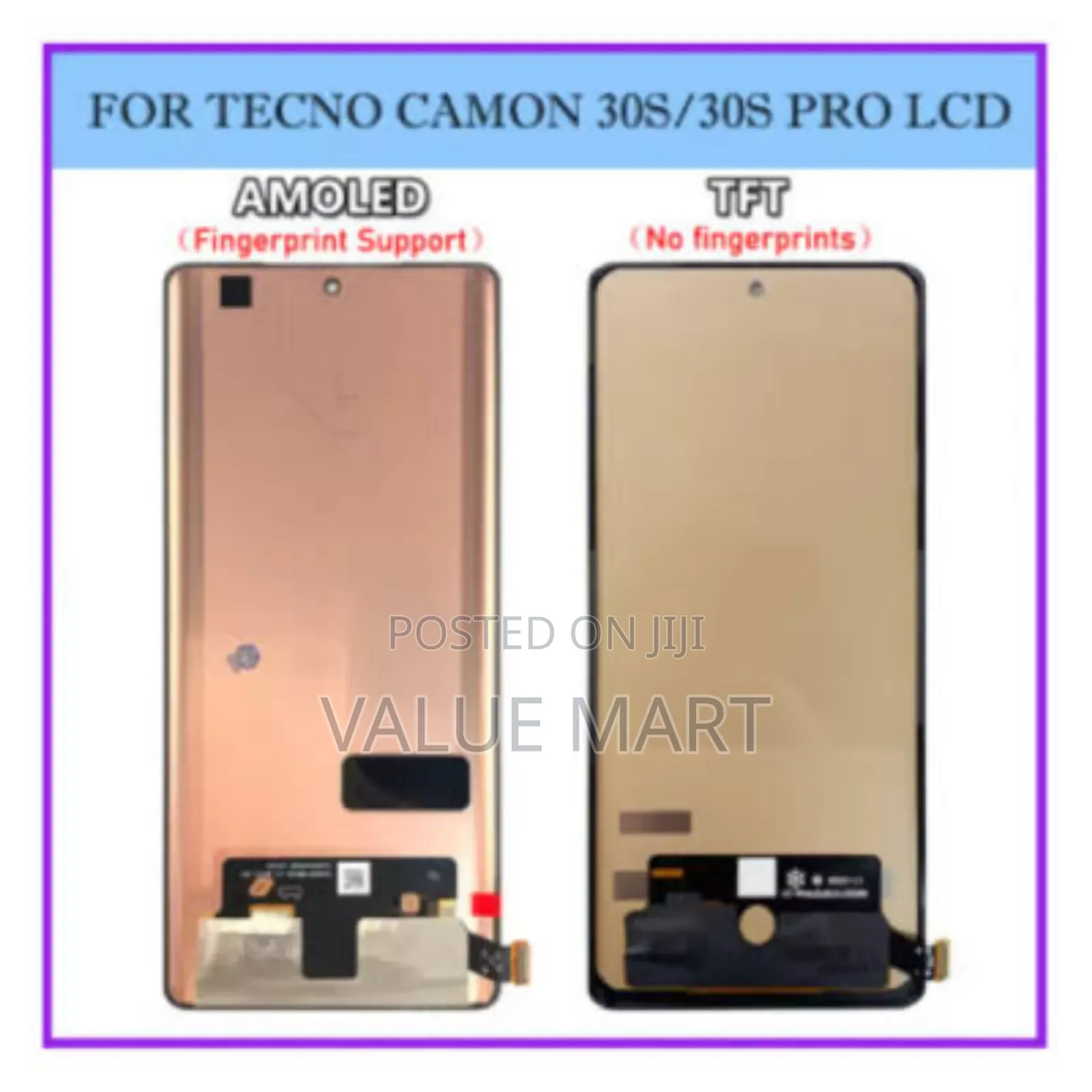 Techno Camon 30s/30spro Screen Repair