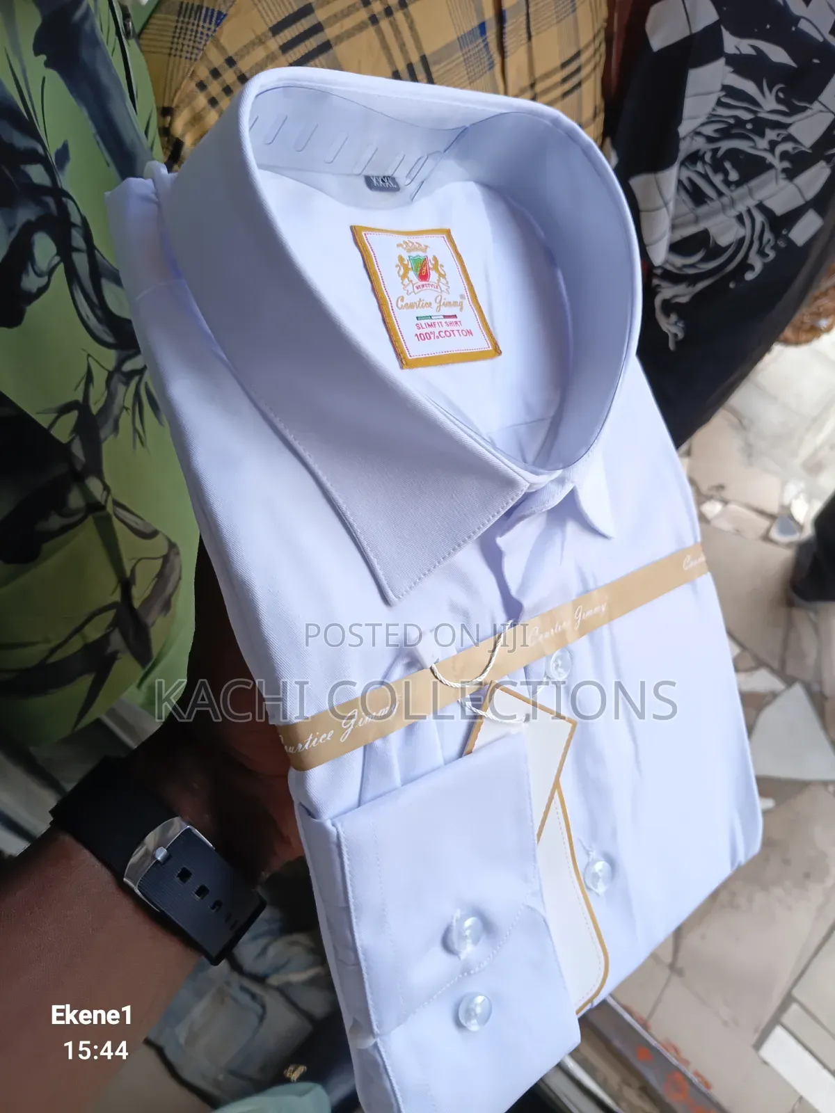 100% Cotton White Shirt