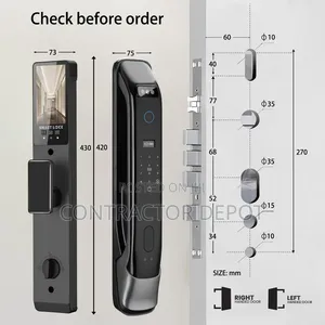 Video Intercom 3D Face Recognition Tuya Smart Lock