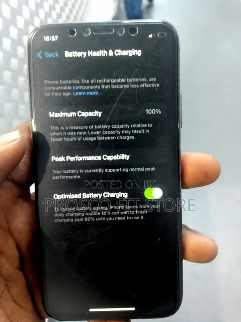 Apple iPhone X 64 GB Black