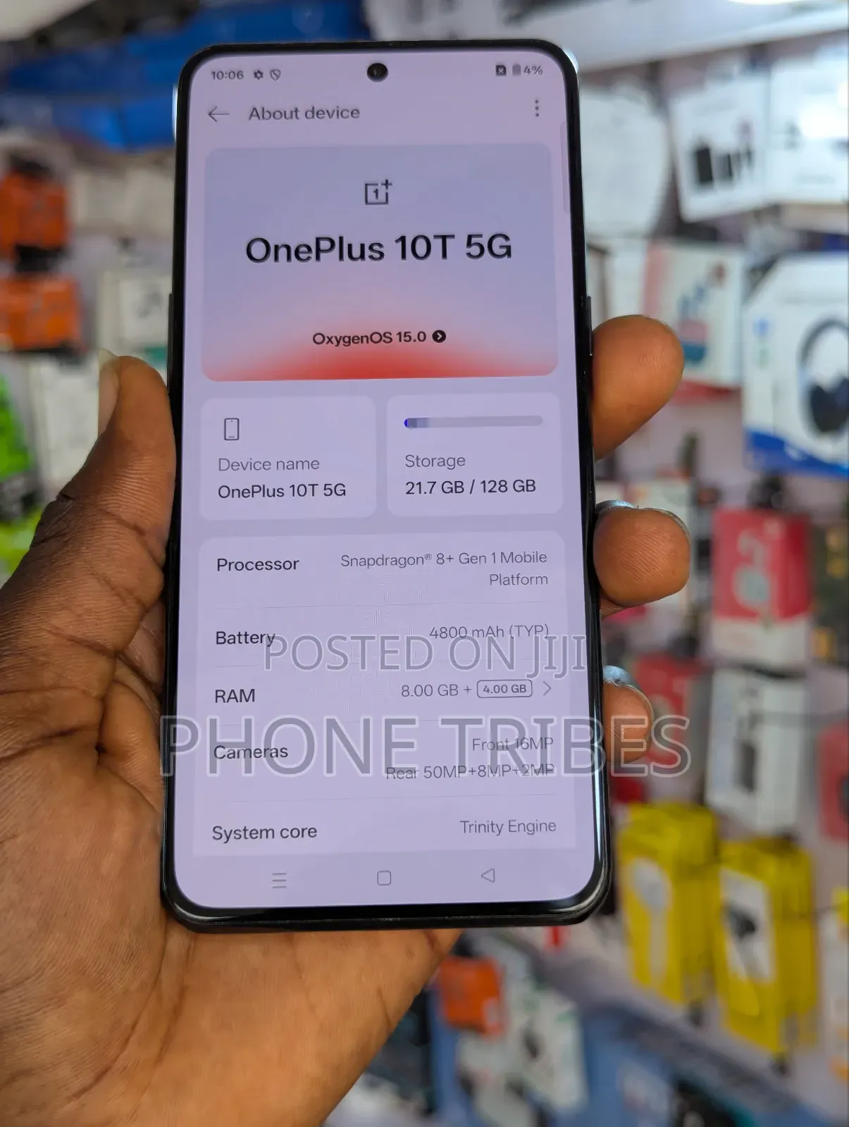 OnePlus 10T 128 GB Black