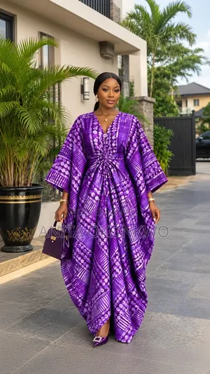 Adire Bubu Dress