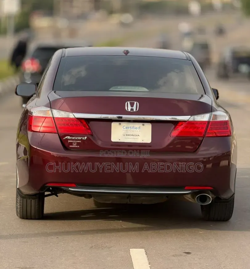 Honda Accord 2015 Maroon