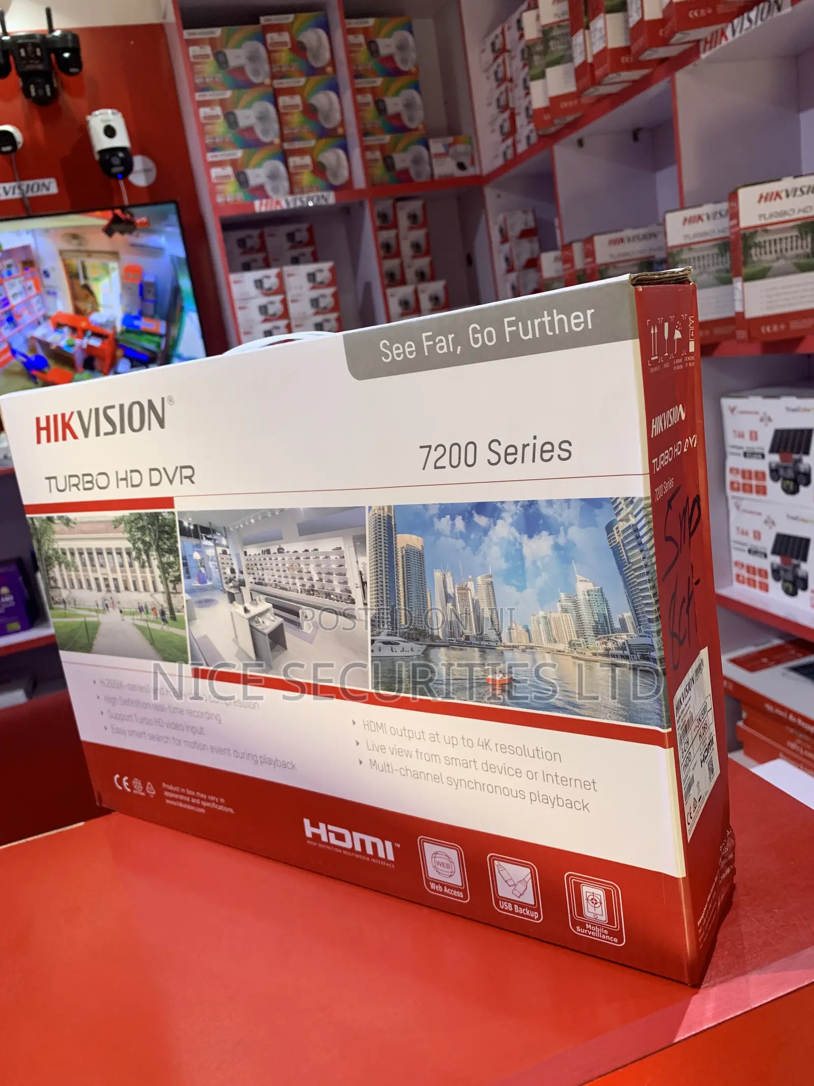 Hikvision 4Channels DVR 2MP