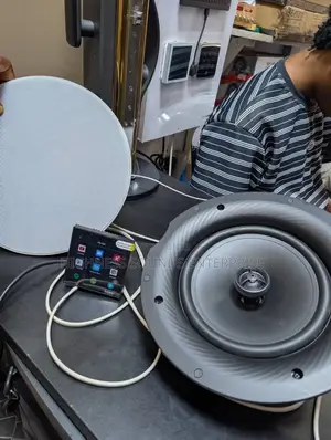 4inch Smart Inwall-Amplifier+2 100w Frameless Ceiling Speaker