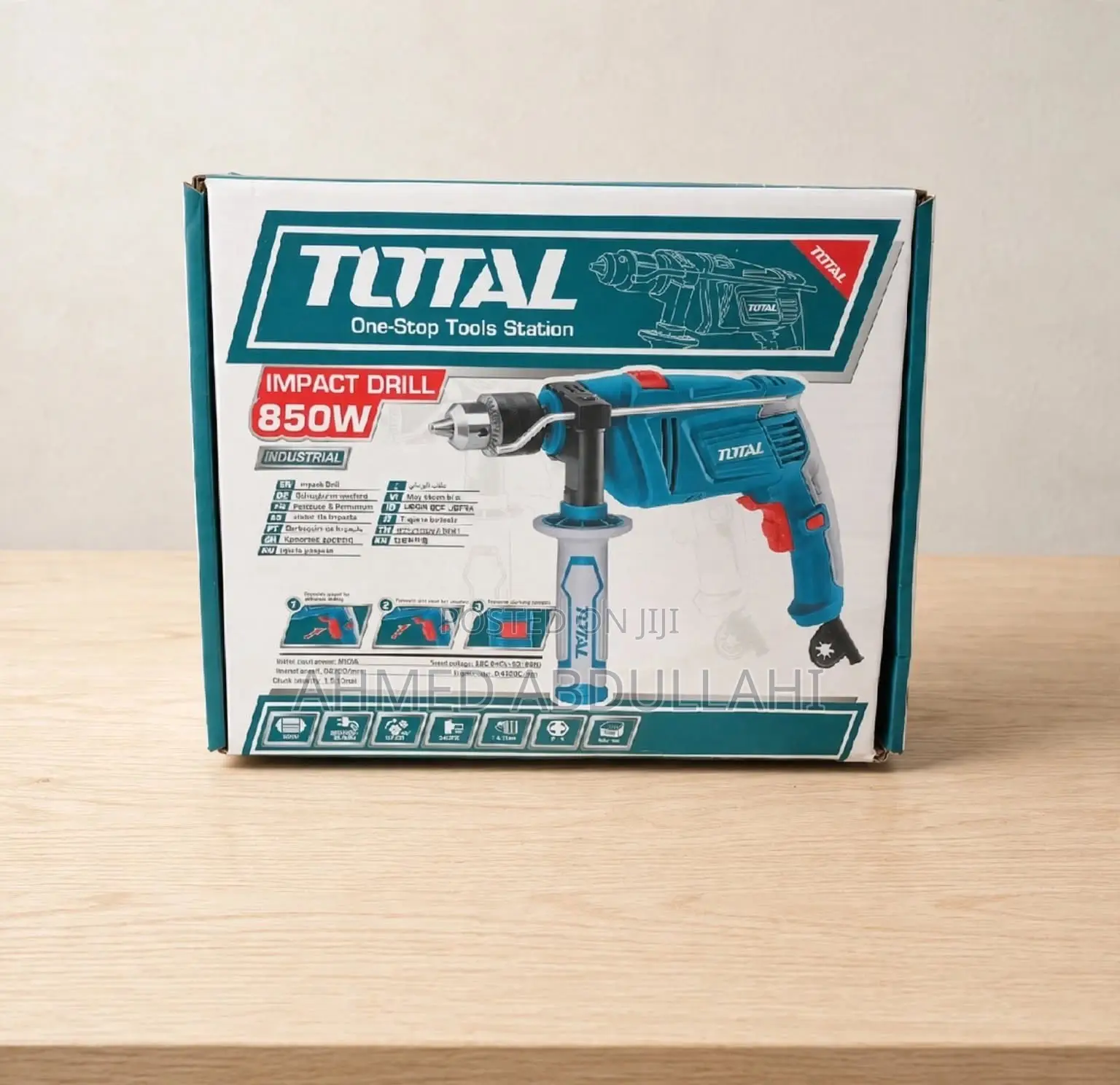 TOTAL Impact Drill 850W - Industrial Serie