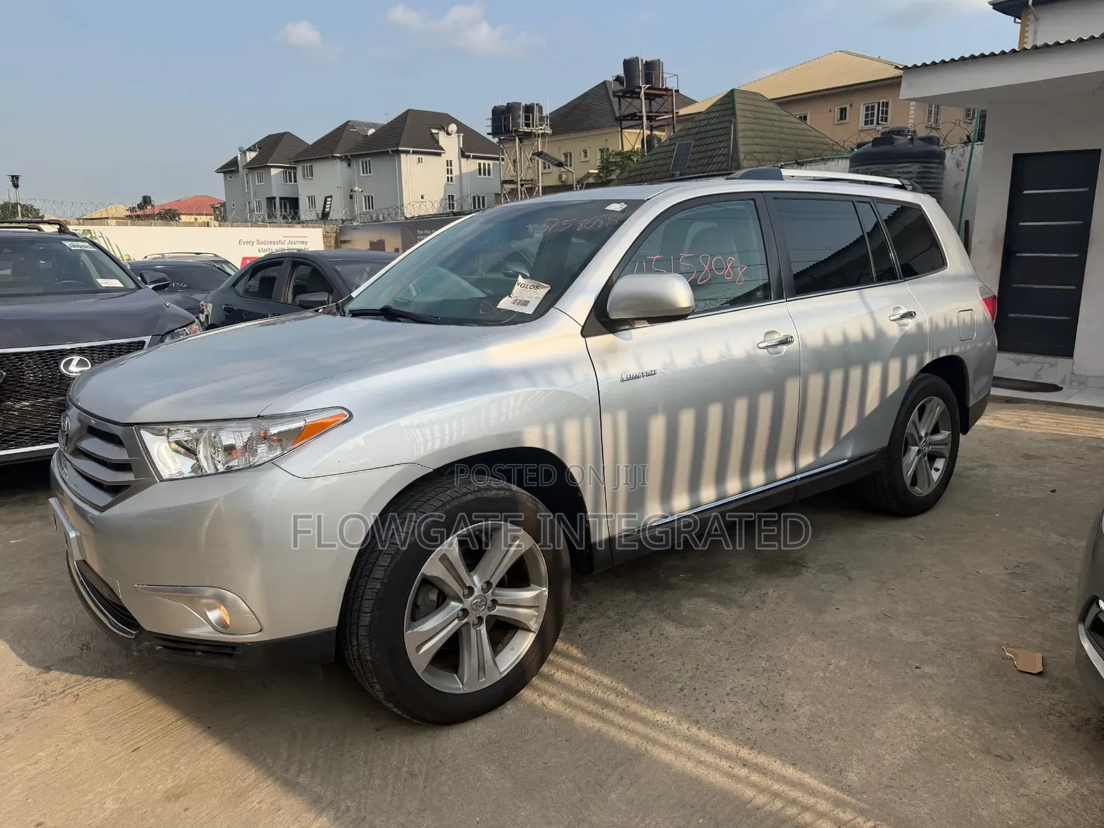 Toyota Highlander Limited 2012 Silver