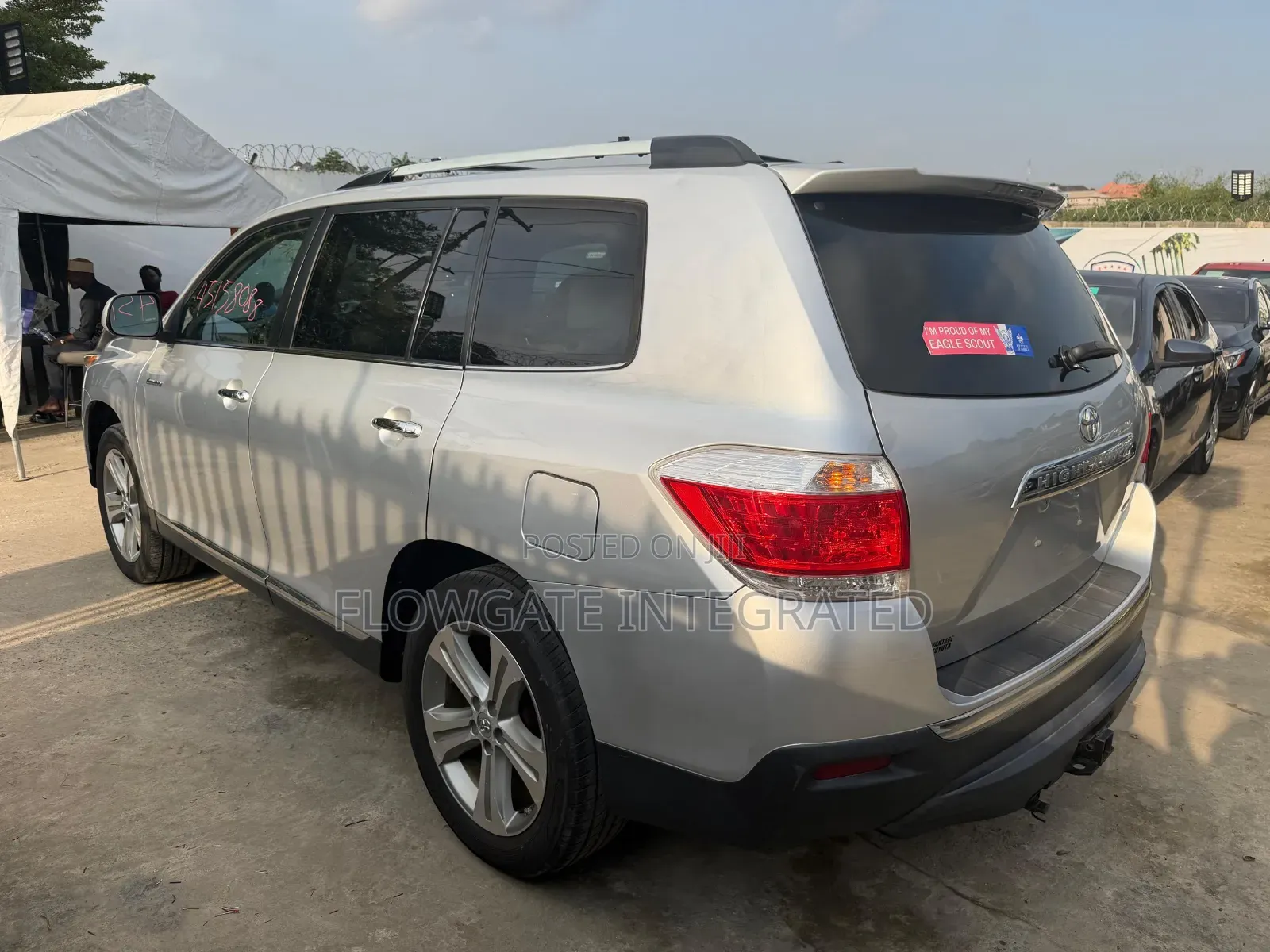 Toyota Highlander Limited 2012 Silver