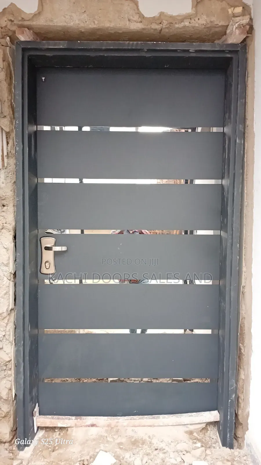 Madrid Israeli Security Multi-Locks Door