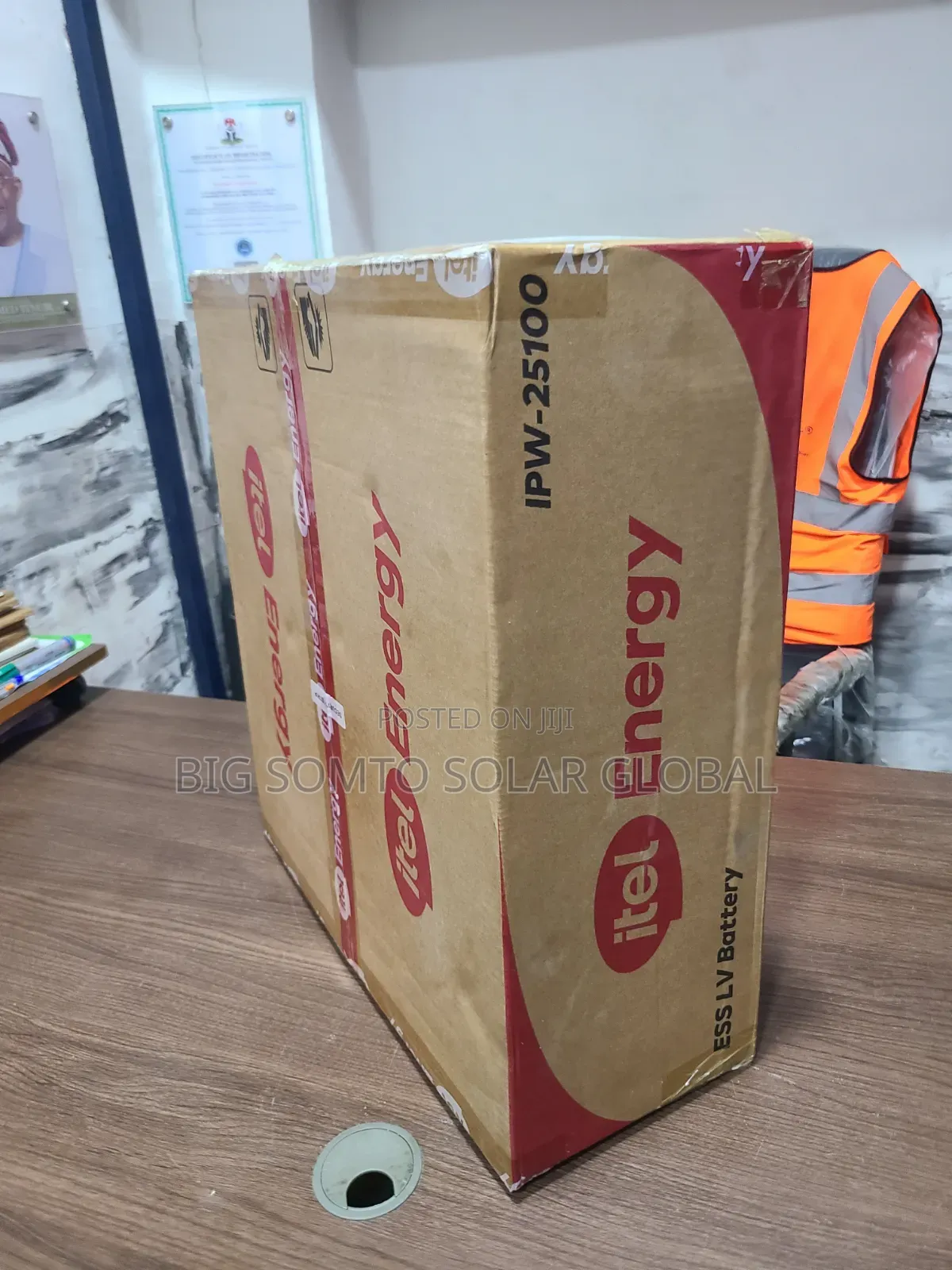 2.5kwh/24v Itel Lithium Battery