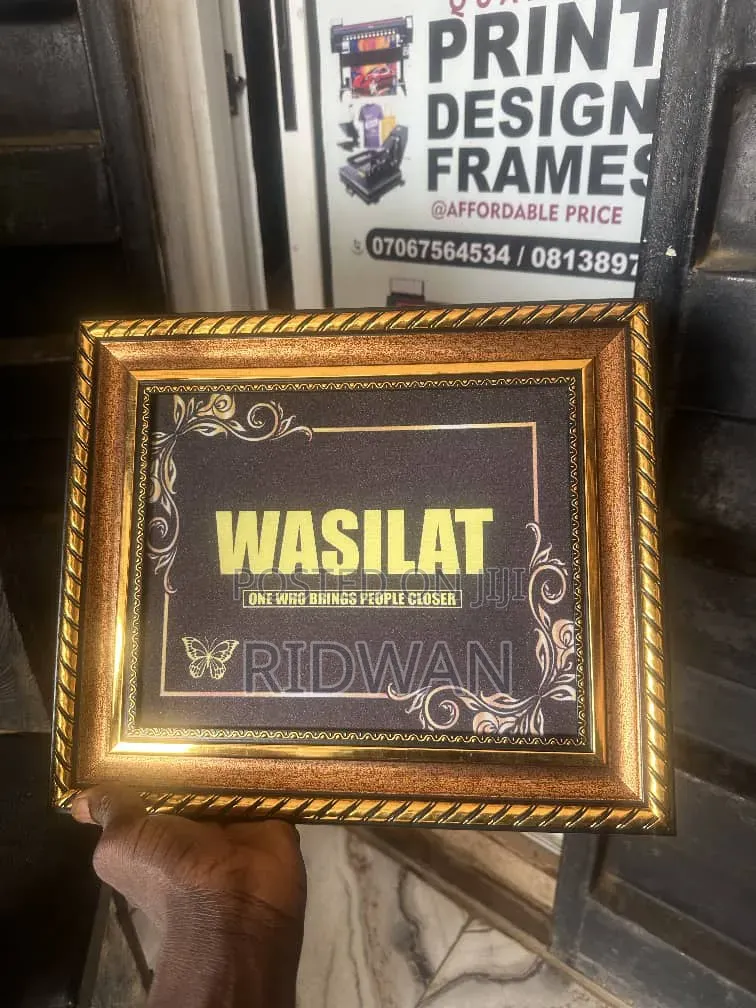 All Types of Frame Available