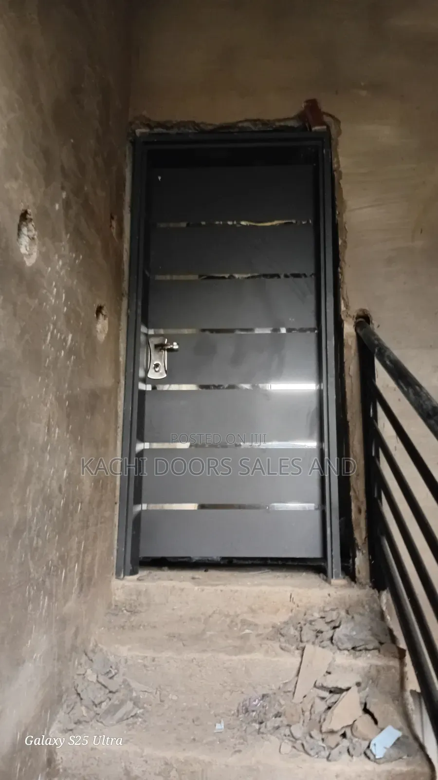 Madrid Israeli Security Multi-Locks Door