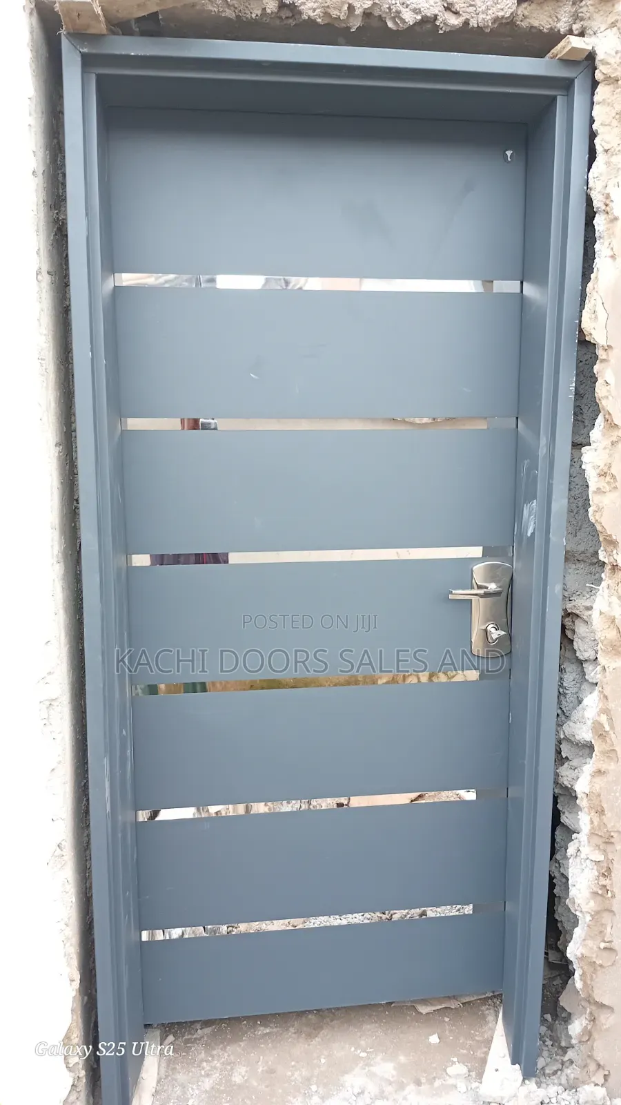 Madrid Israeli Security Multi-Locks Door