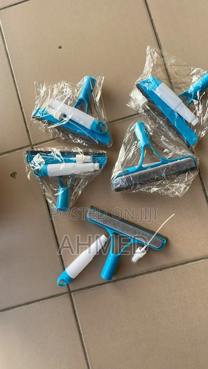 Double Sided Glass Cleaning Tool for Windows Mirrors and Shower Doors