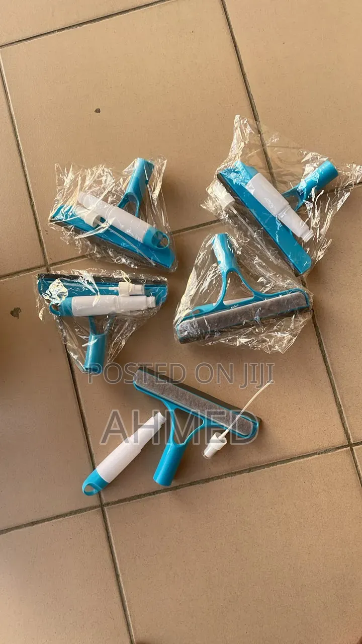 Double Sided Glass Cleaning Tool for Windows Mirrors and Shower Doors