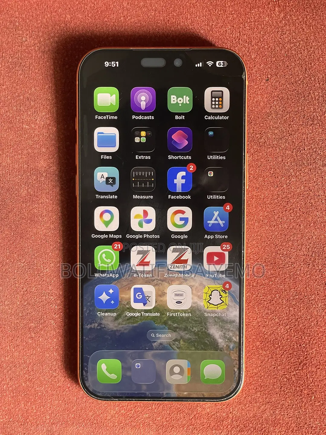 Apple iPhone 17 Pro Max 256 GB Orange