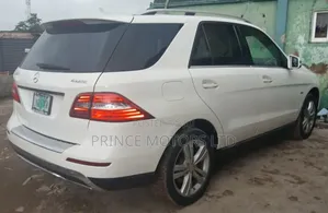 Mercedes-Benz M Class 2012 White