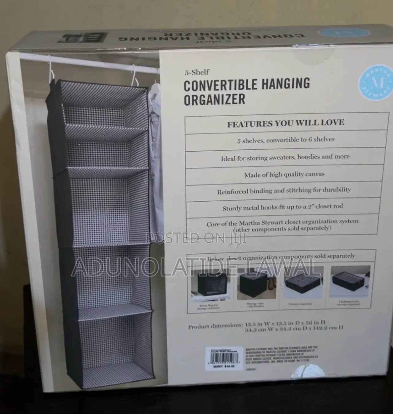 Convertible Hanging Organizer