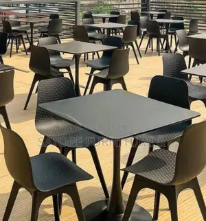 Plastic Restaurant/Dining Chair and Table