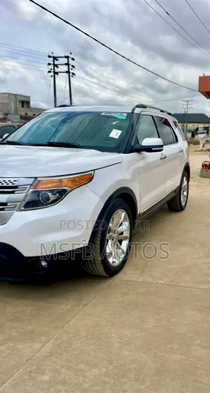 Ford Explorer Limited 4dr SUV (3.5L 6cyl 6A) 2014 White