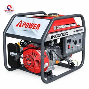 iPower IN6000C 4.0Kva Key Start Petrol Generator, 100% Copper