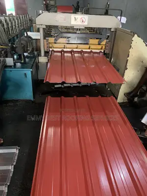 Original Aluminum Roofing Sheet 0.55mm Red - Longspan - Premium