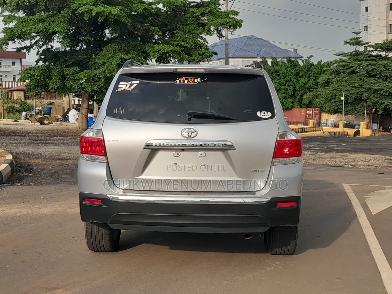 Toyota Highlander SE 2012 Silver