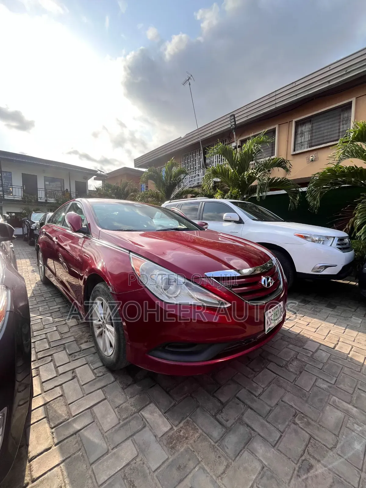 Hyundai Sonata 2014 Red