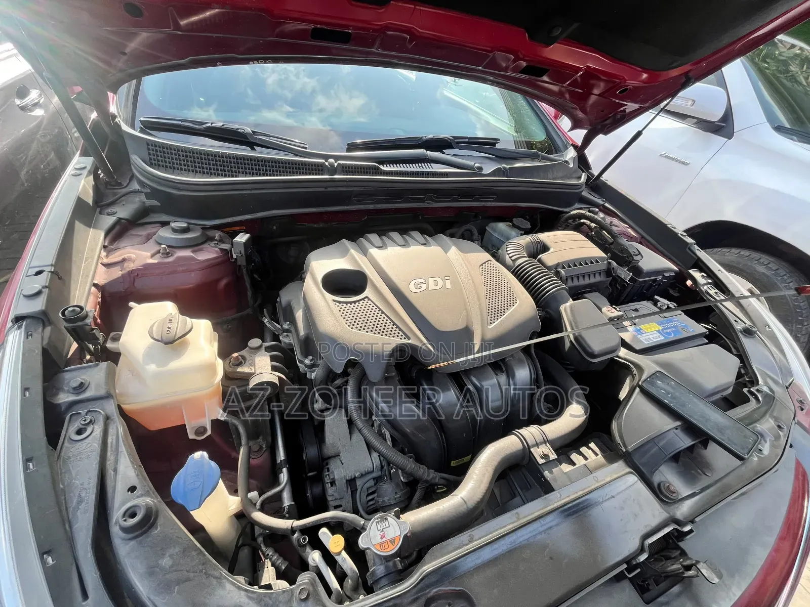 Hyundai Sonata 2014 Red
