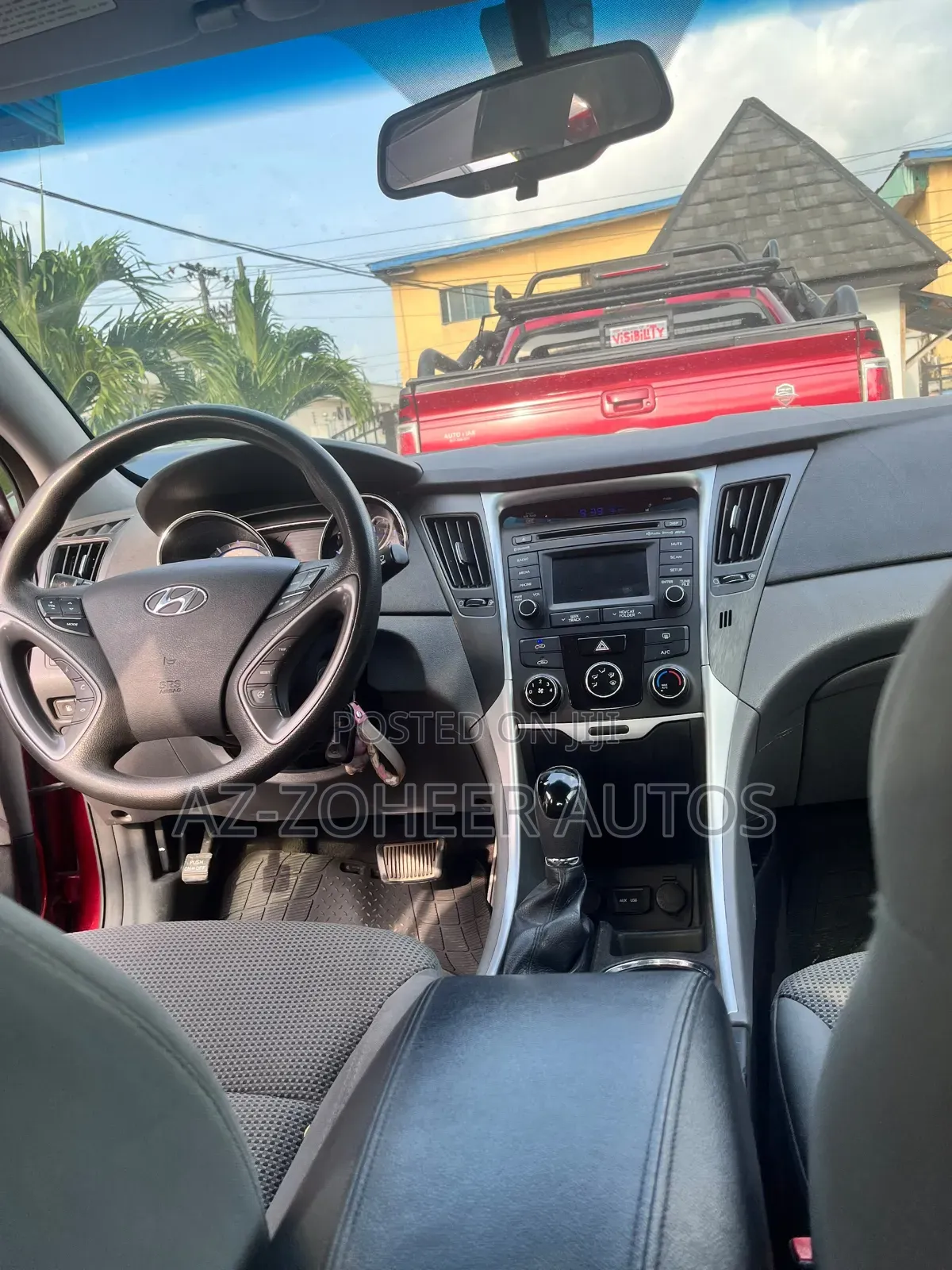 Hyundai Sonata 2014 Red
