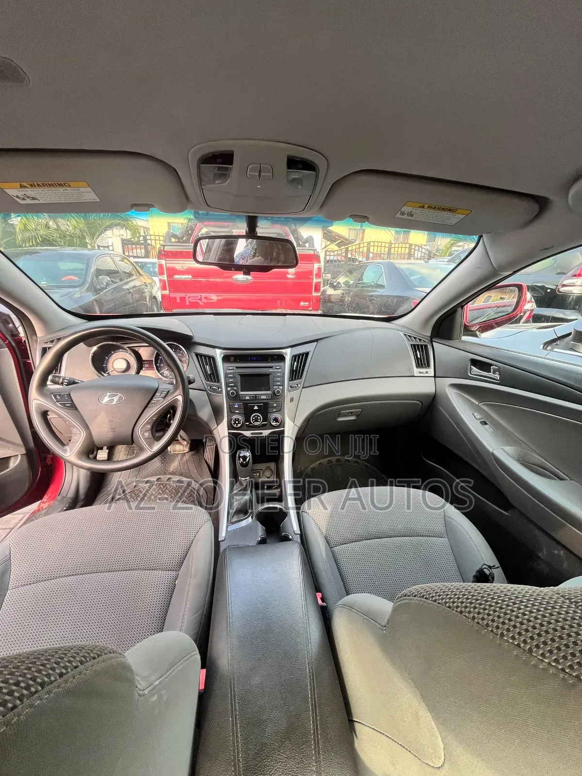 Hyundai Sonata 2014 Red