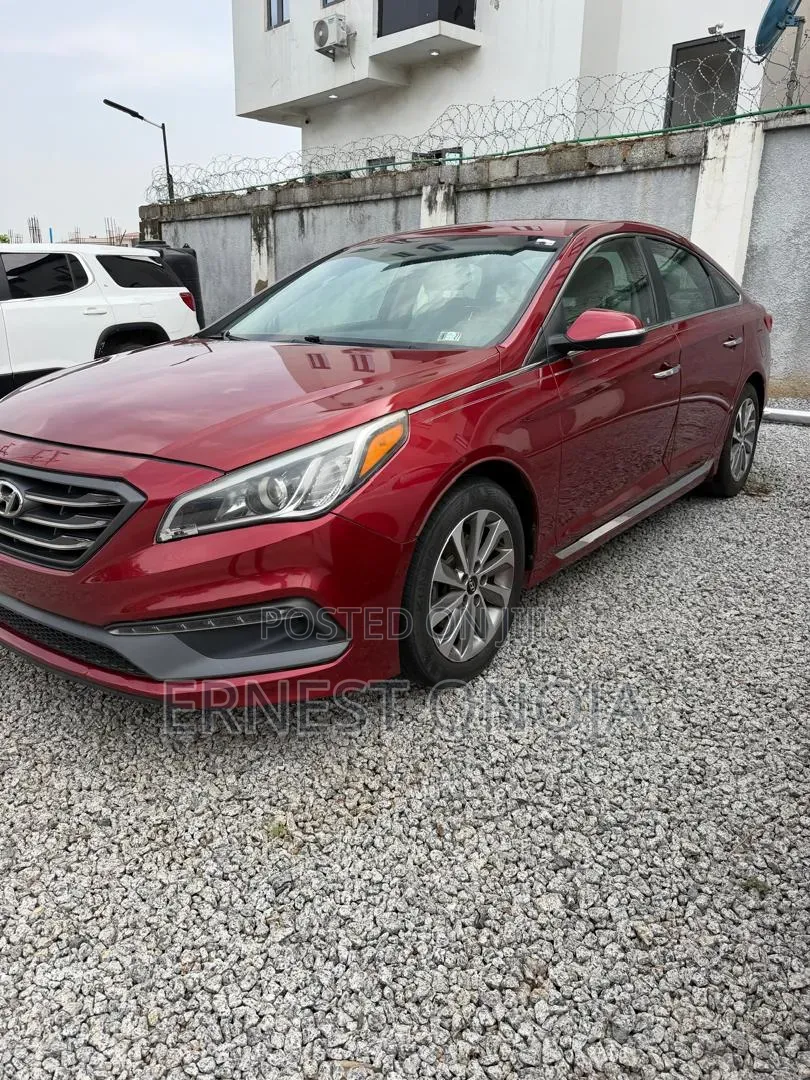 Hyundai Sonata 2015 Red