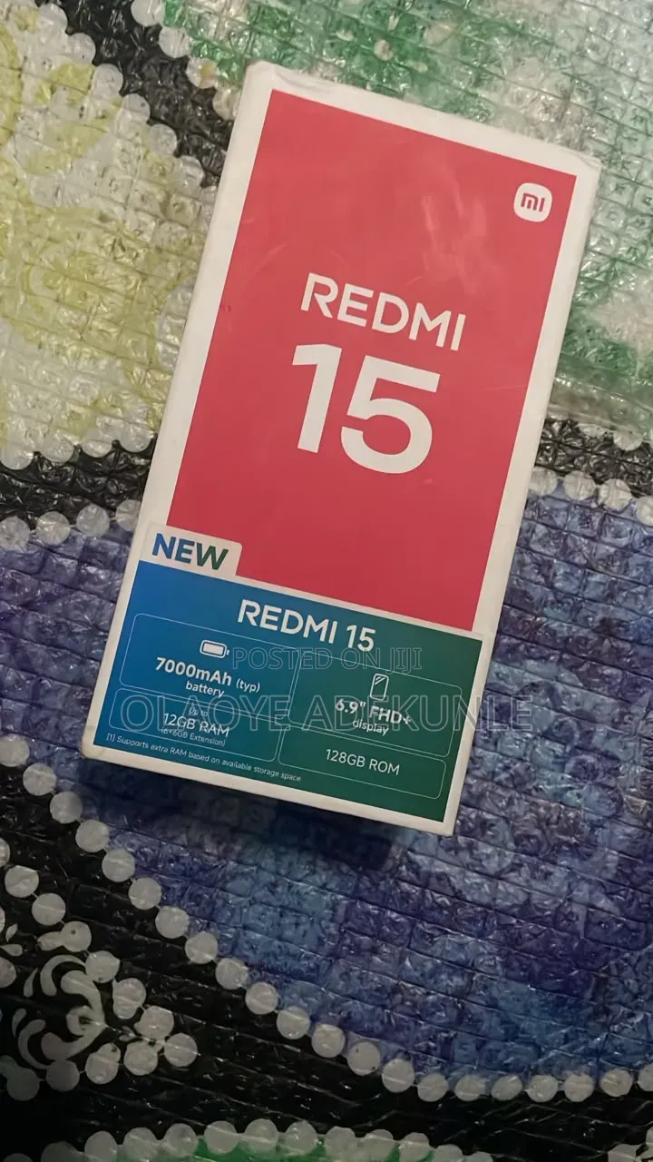 Xiaomi Redmi 15 128 GB Red