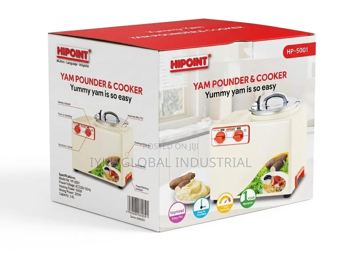 Yam Pounder and Cooker